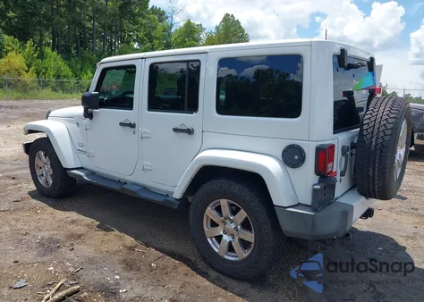 2016 Jeep Wrangler Unlimited Sahara из США, поврежденный, VIN 1C4HJWEG7GL107905